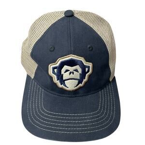 Howler Bros Trucker Hat Blue Monkey Patch Mesh Snapback Outdoors Adjustable